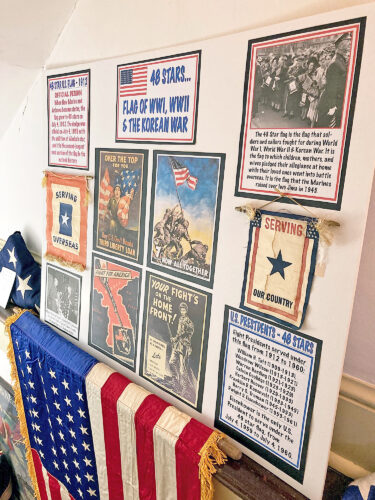 At McCoy House, a star-spangled exhibit